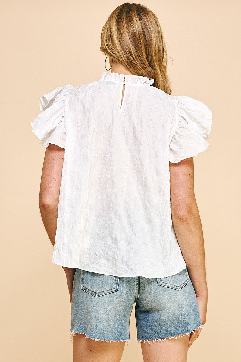 Florence Crinkled Top