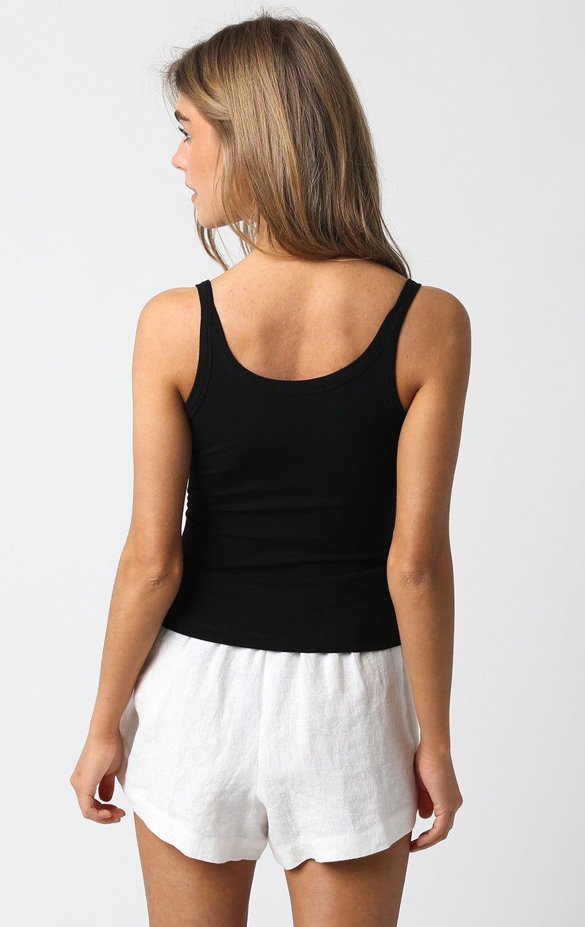 Amy Basic Sleeveless Tank Top