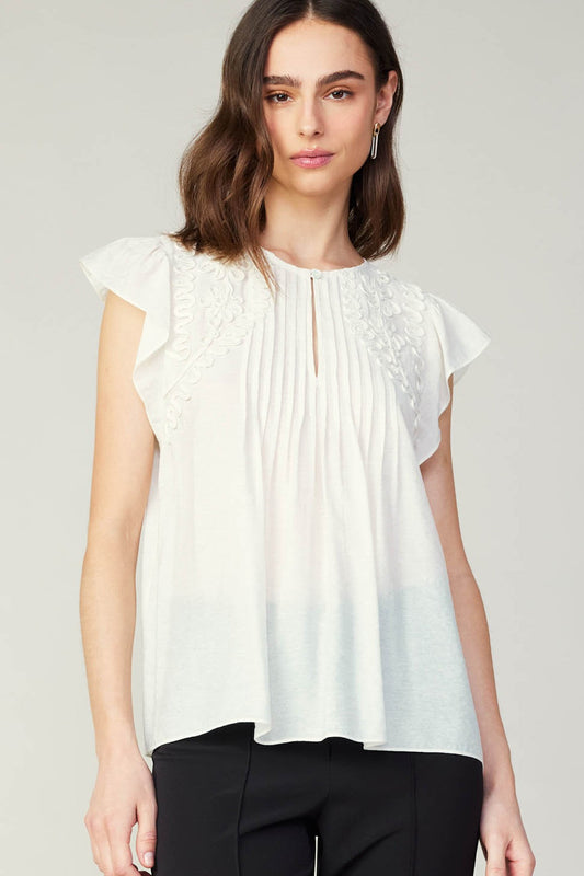 Patricia Embroidery Top