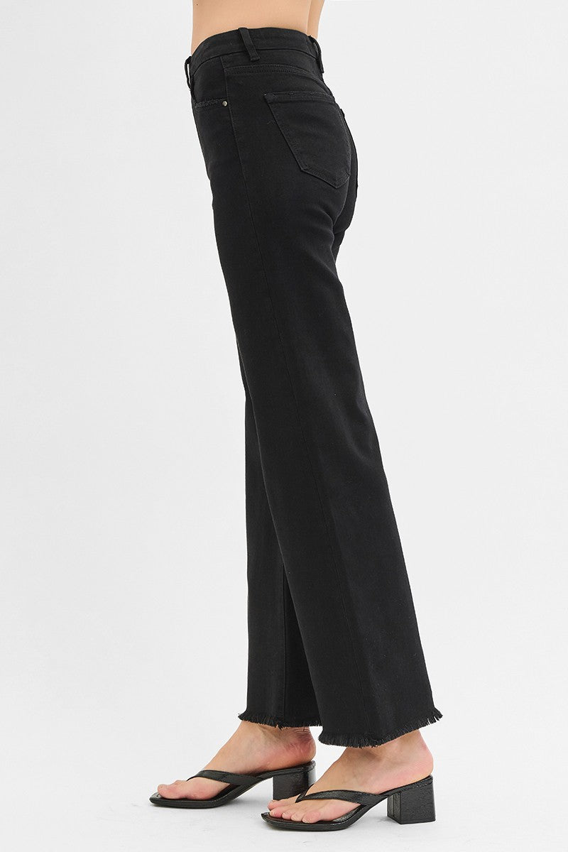PerryTummy Control High Rise Wide Jeans