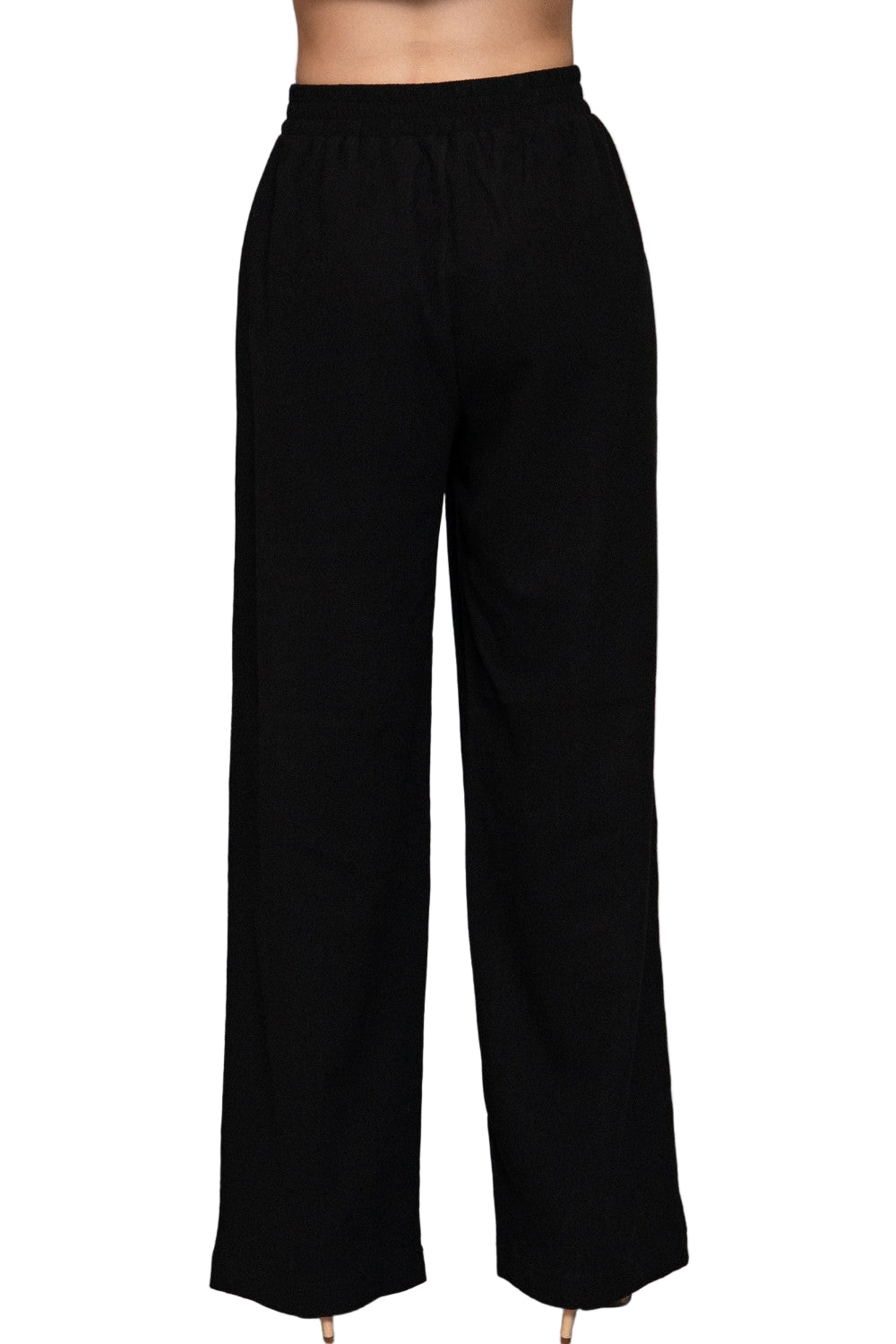 Marisa 2-tone Texture Knit Long Pants