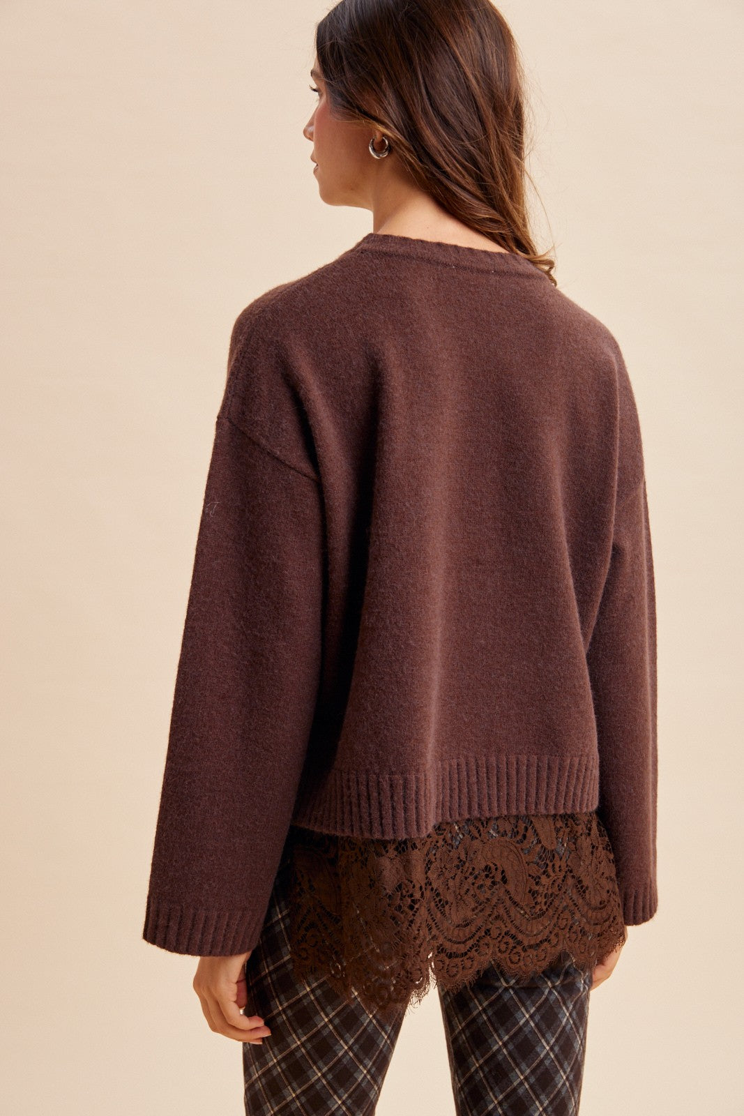 Juliette Lace Sweater
