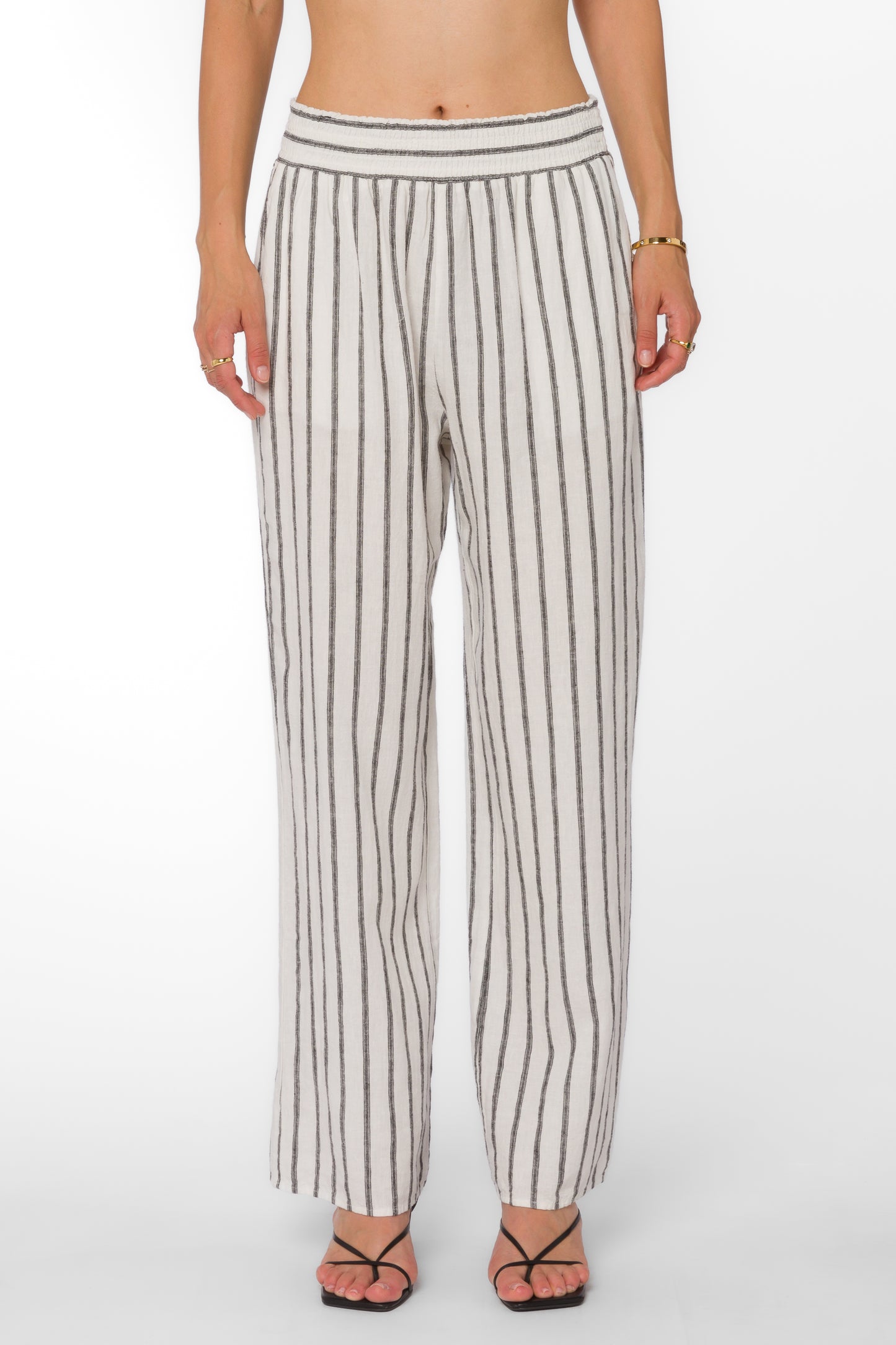 Morelia Striped Pants by Velvet Heart