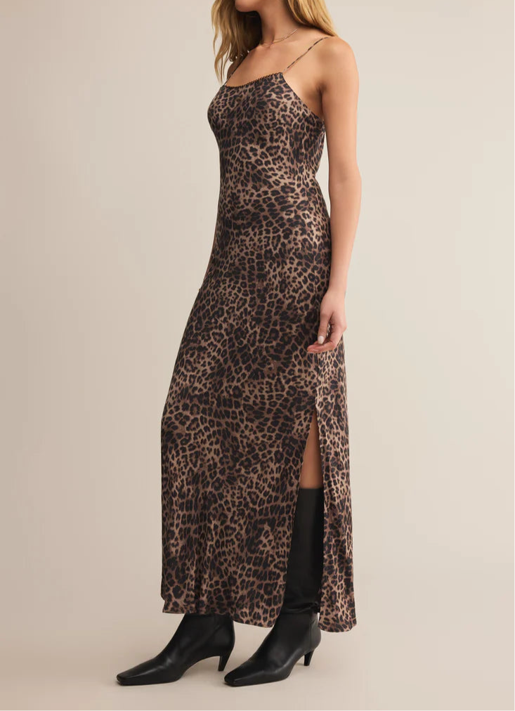 Z Supply Cielo Leopard Midi Dress