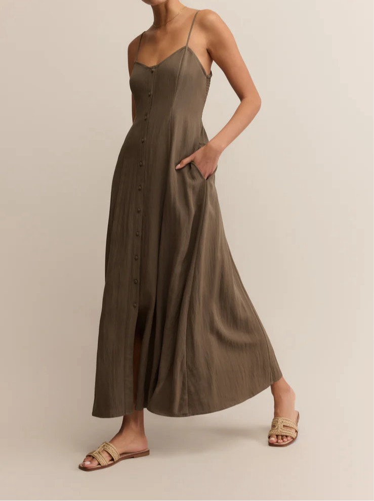 Z Supply Angel Eyes Airy Midi Dress