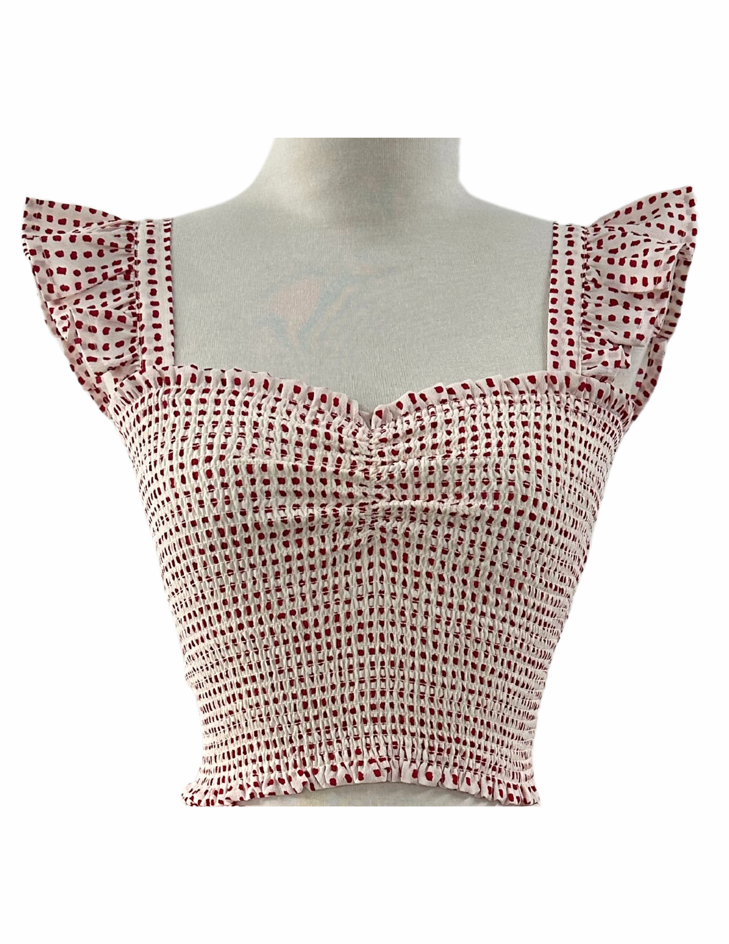 Kiara Sweetheart neckline Top