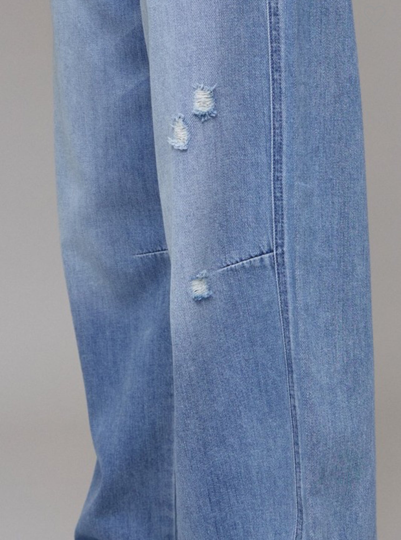 Lilly Medium Light Drawstring Super Soft Baggy Jean