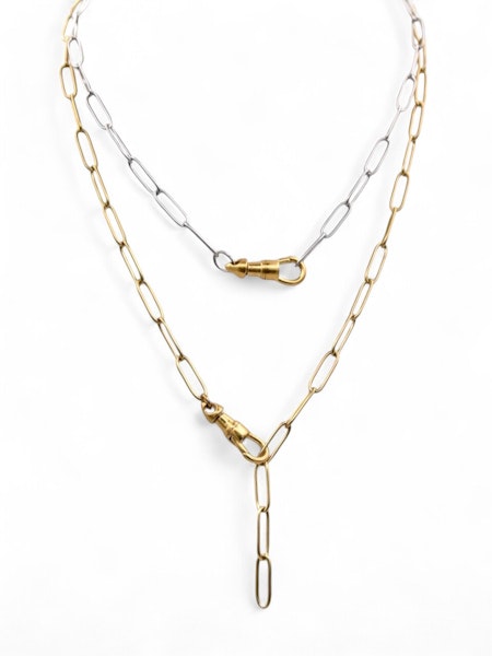 Dapper Fob Link Necklace