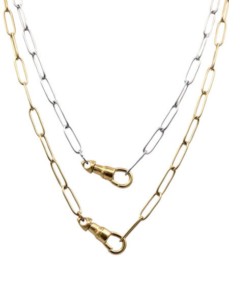 Dapper Fob Link Necklace