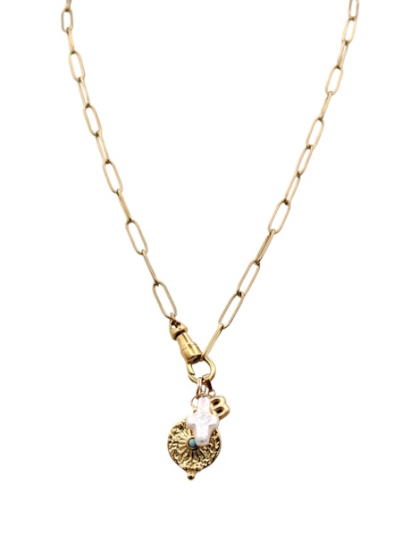 Dapper Fob Link Necklace