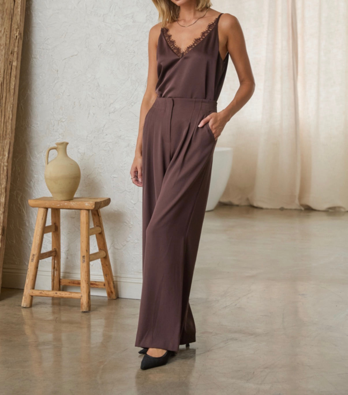 The Juliette Pleated Trouser