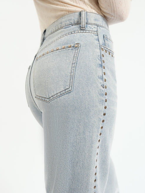 Daze Denim Far Out High Rise Wide in Let's Dance