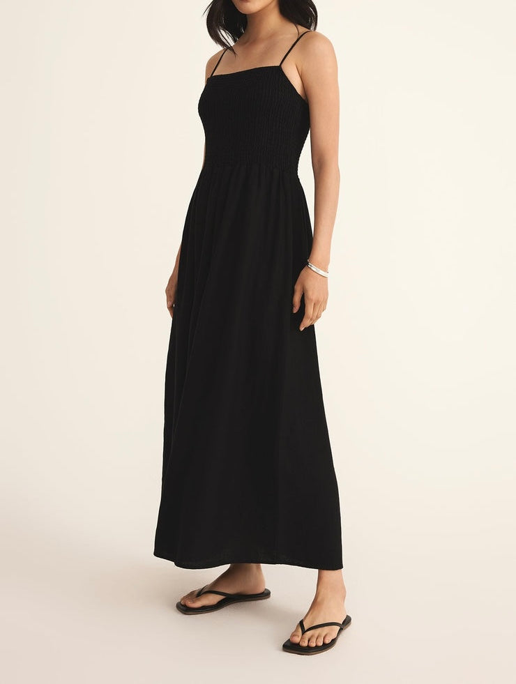 Bayside Linen Maxi Dress