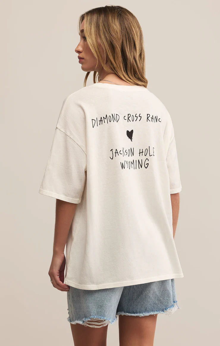 Keep Ridin So Cal Oversized Tee by Z Supply