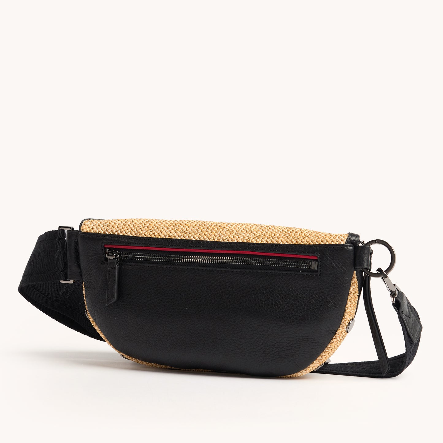 Charles Crossbody Med Chaparral Raffia By Hammit