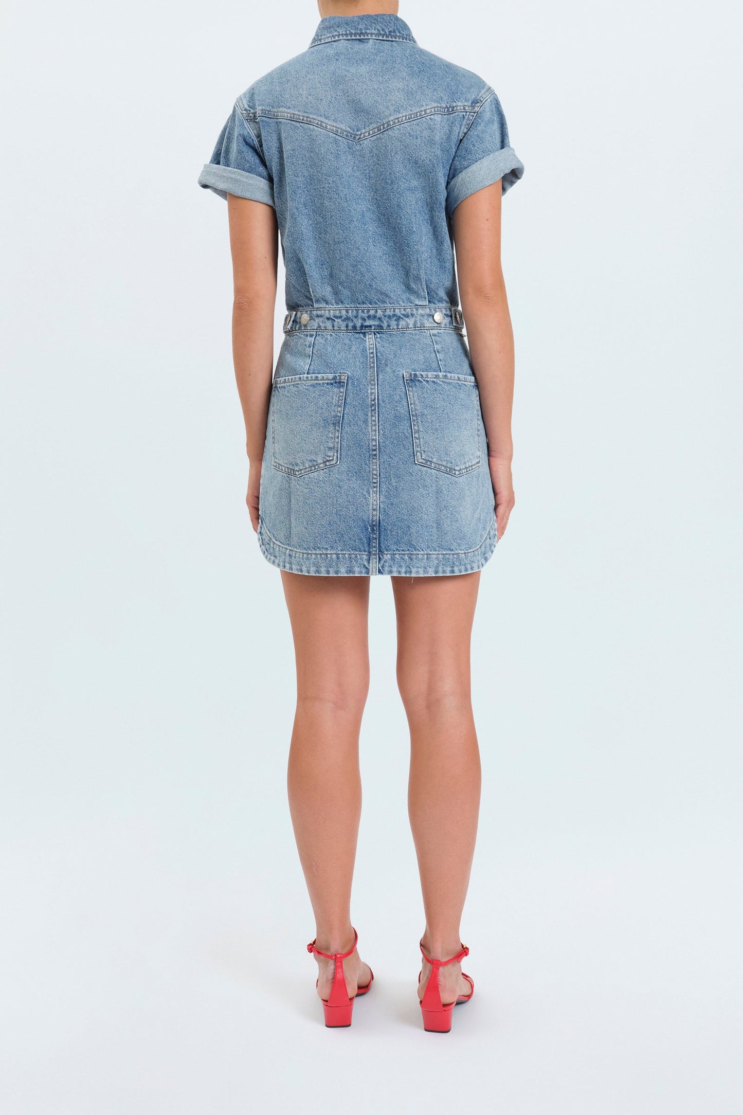 Daze Topanga Mini Denim Dress