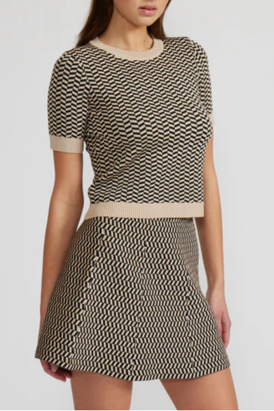 Lucy Paris Pip Knit Skirt