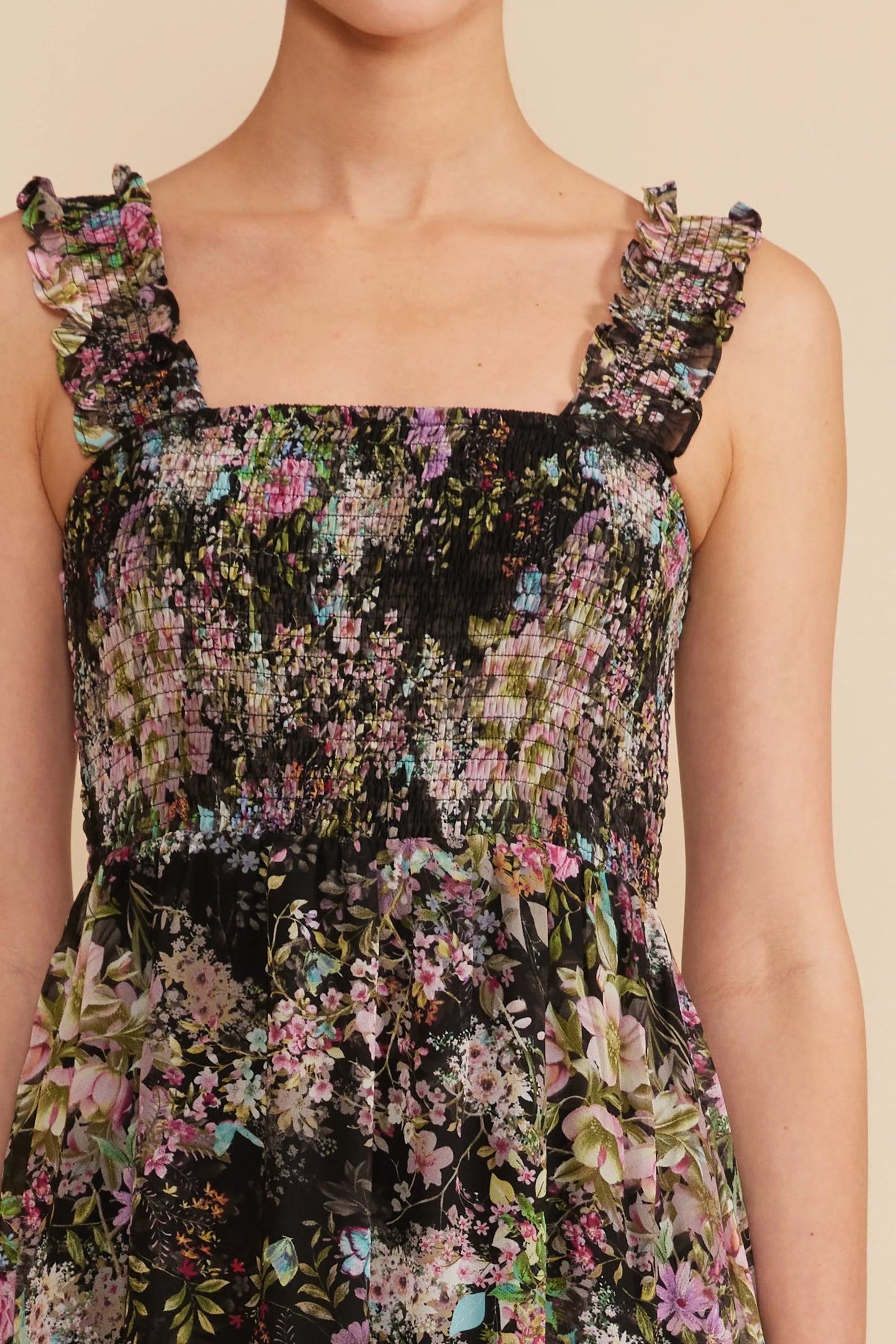 Dylan Floral Smocked Dress