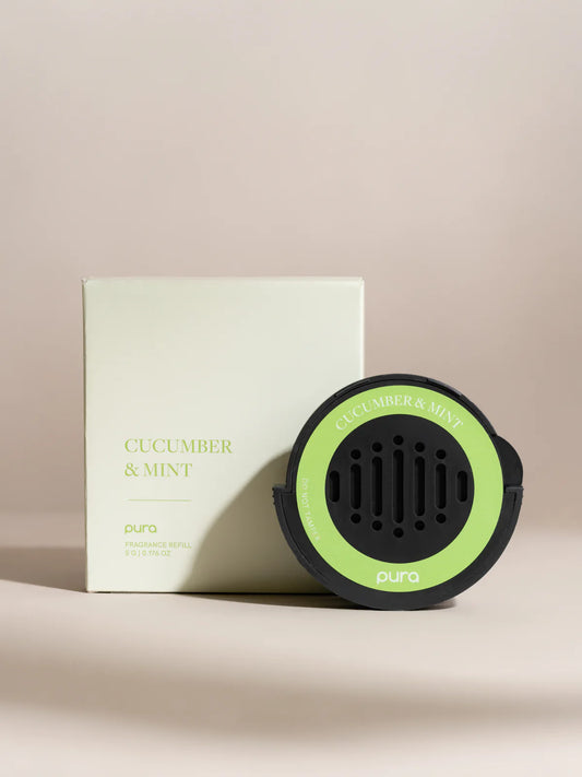 Pura Car Fragrances- Cucumber & Mint