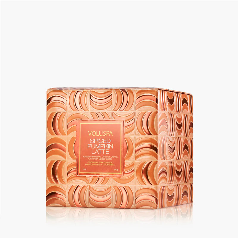 Voluspa Spiced Pumpkin Latte Candle 12oz