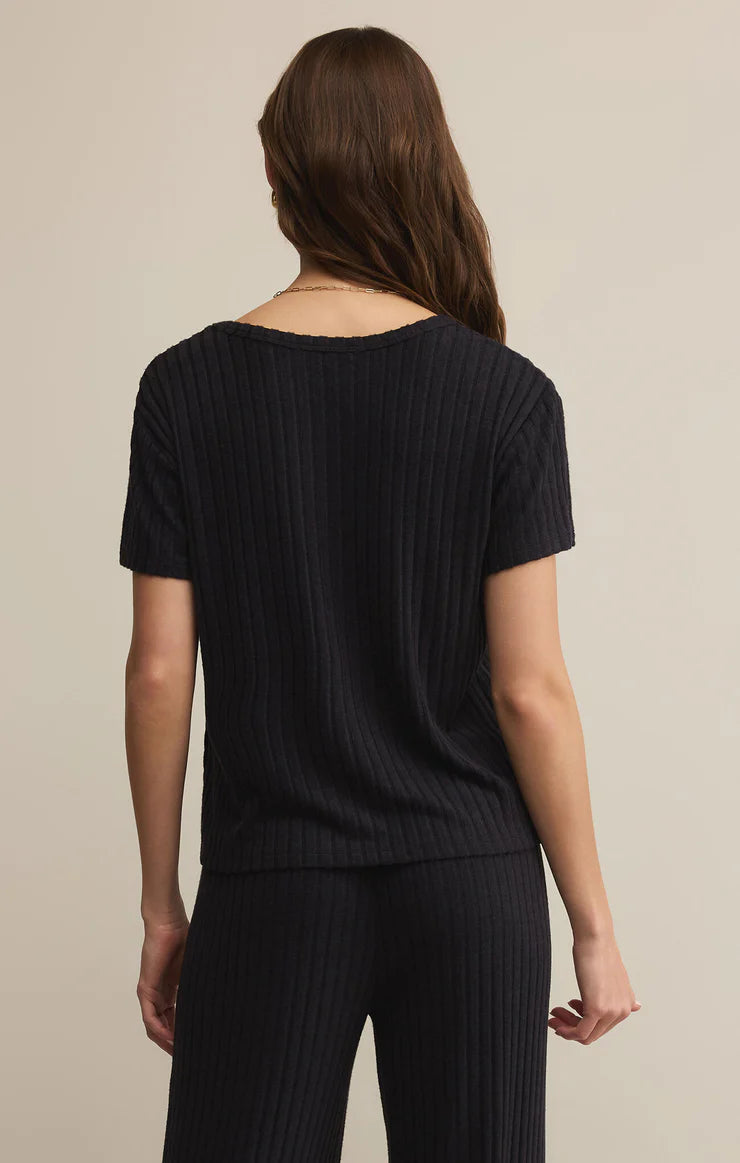 Z Supply Kara Rib Short Sleeve Tee
