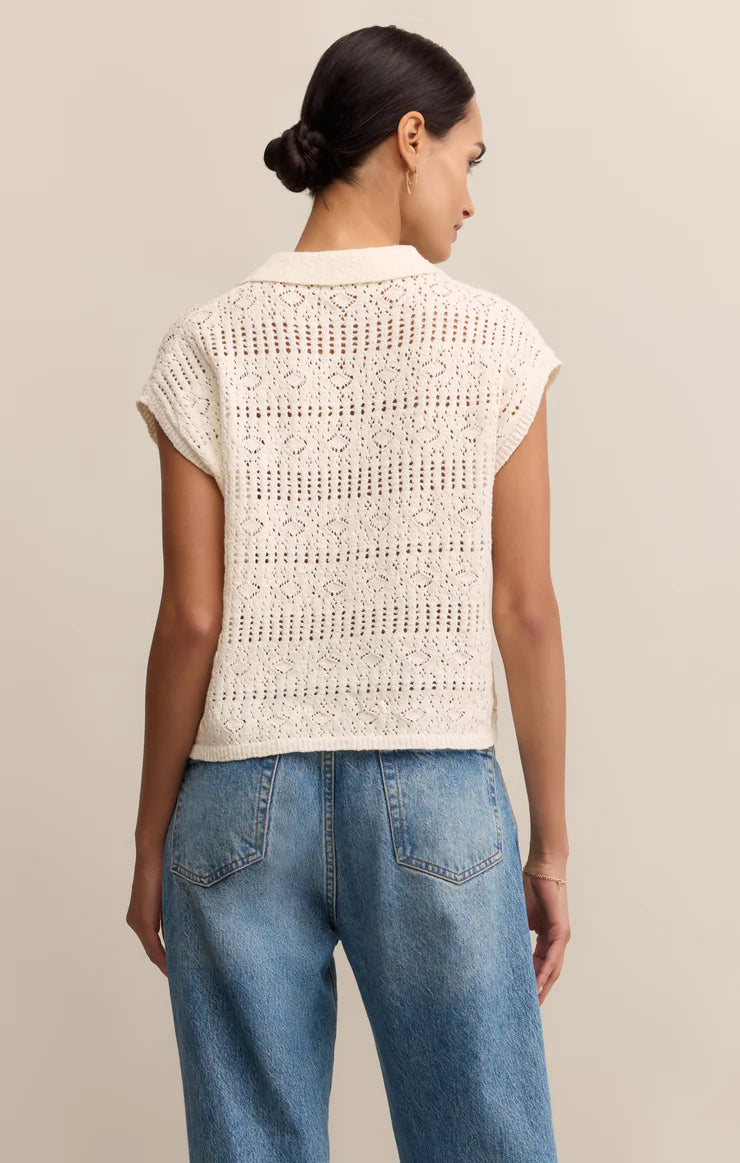 Z Supply Kinsley Cotton Sweater Top