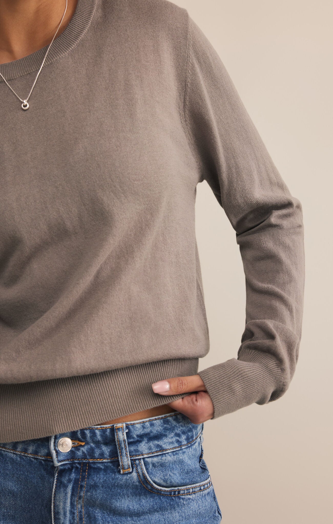 Z Supply The Perfect Layer Sweater Light Tavem