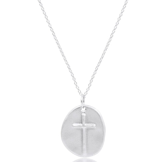 16" necklace sterling- inspire sterling charm by enewton