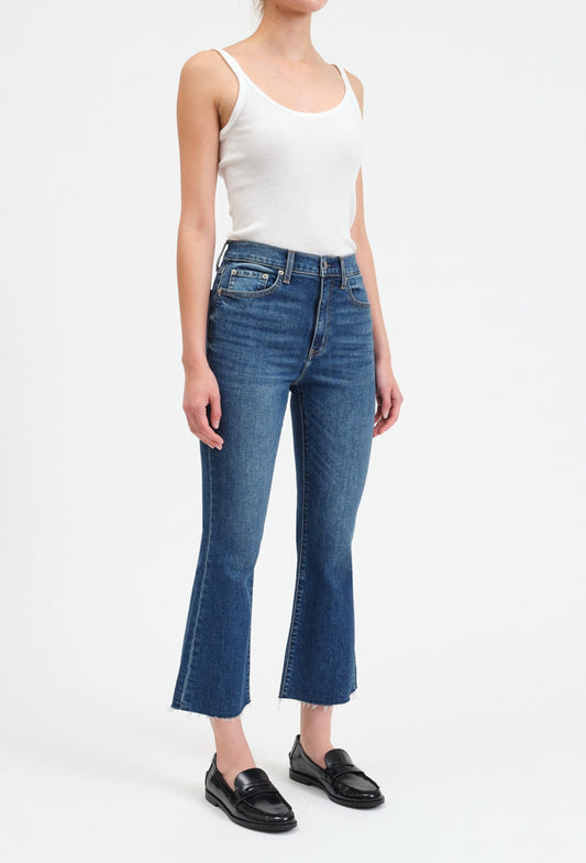 Shy Girl Crop Flare in Influencer By Daze Denim