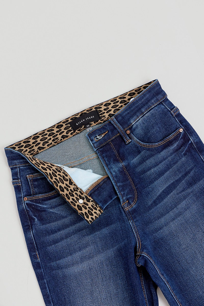 Frankie High Rise Flare Stretch Denim