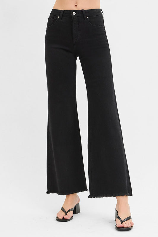 PerryTummy Control High Rise Wide Jeans