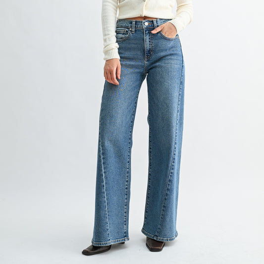 Twisted Seam Wide Leg