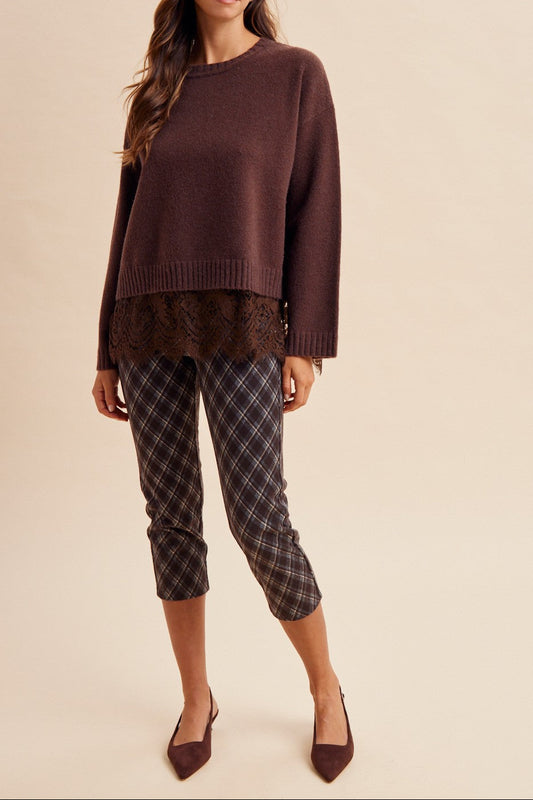 Juliette Lace Sweater