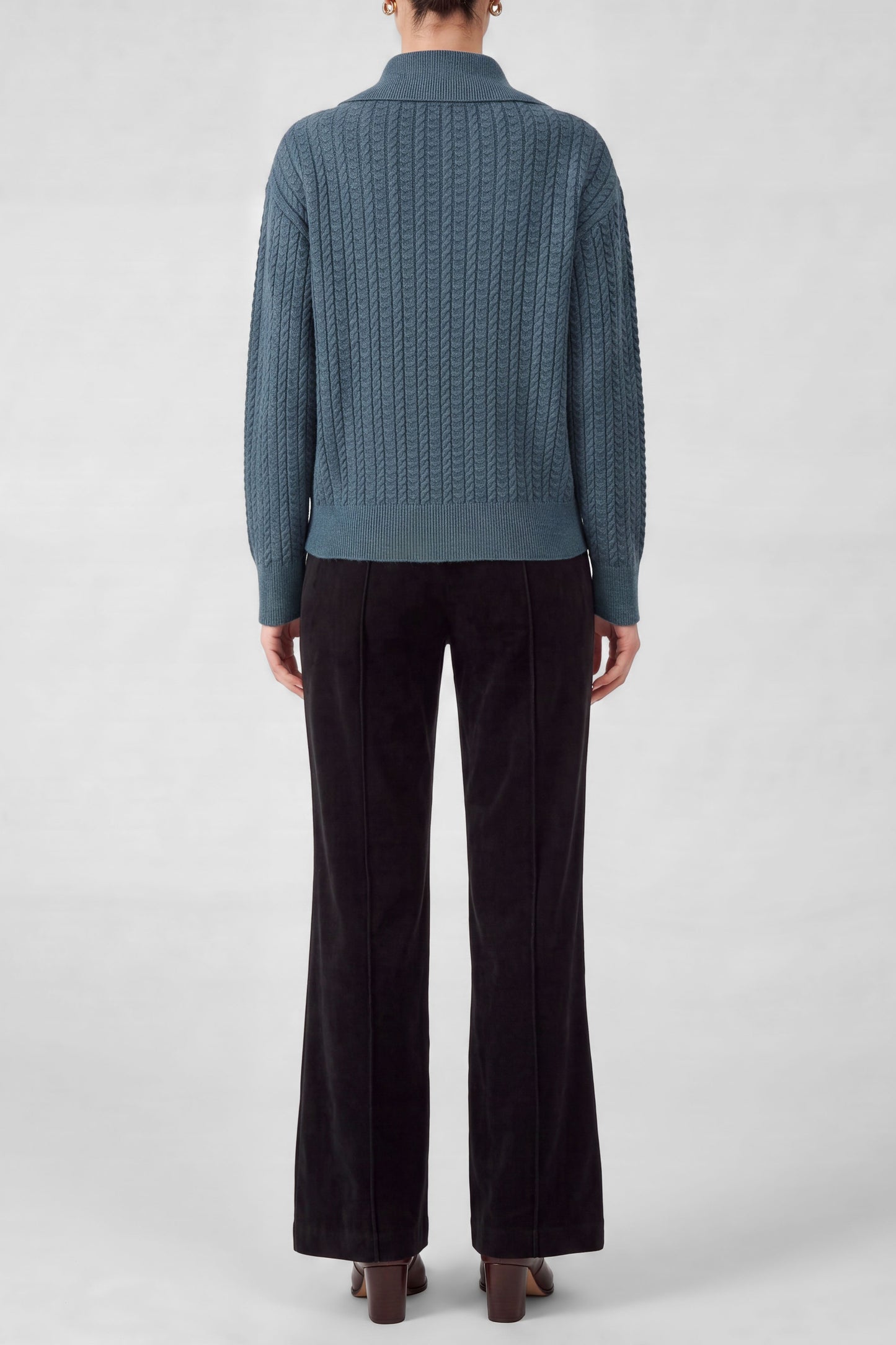 Zoe Pullover Cable Sweater