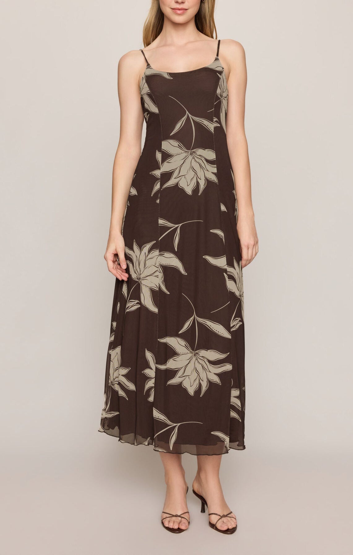 Z Supply |  Charisma Floral Mesh Maxi Dress