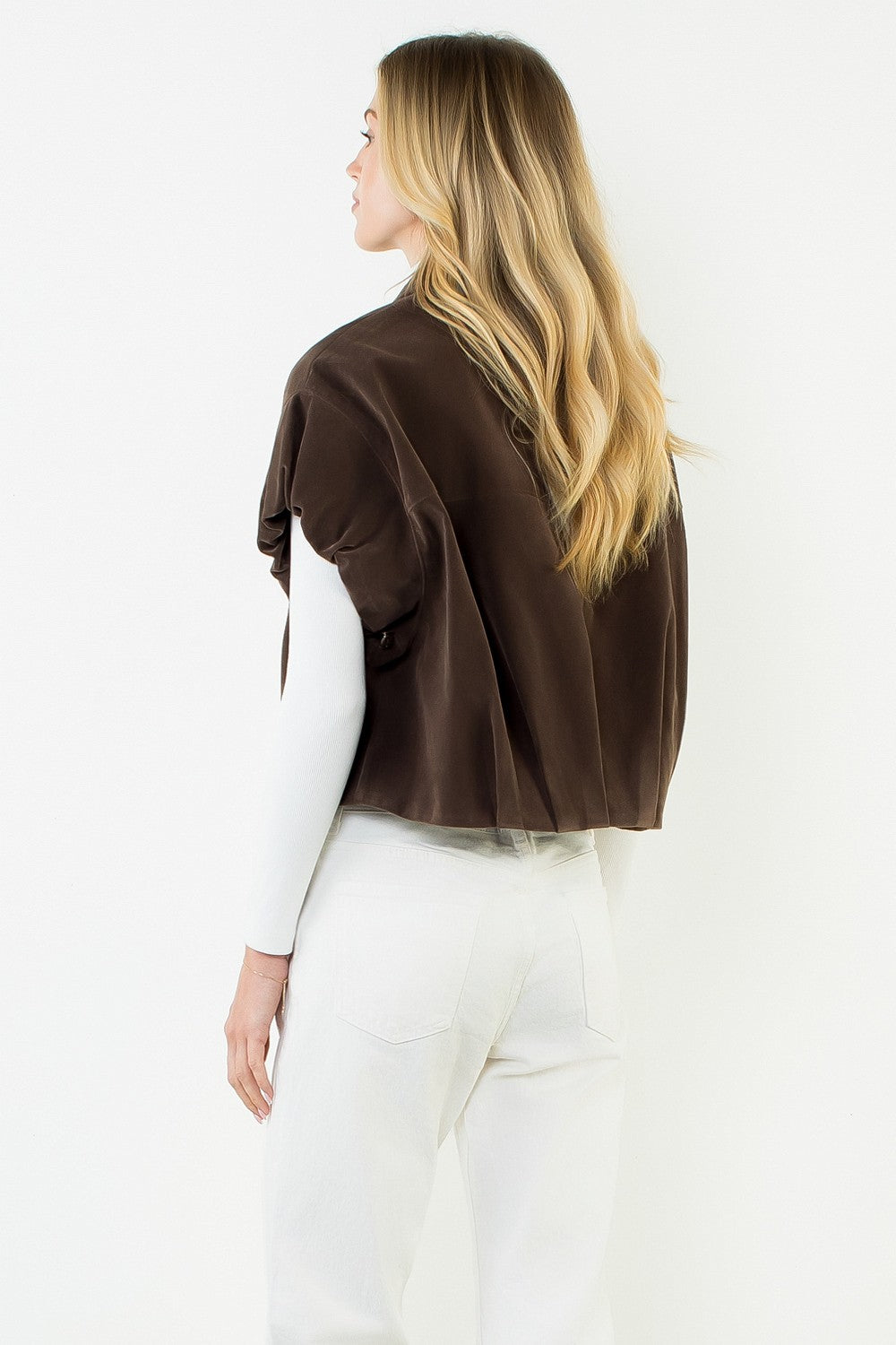 Sloane Suede Zip Jacket