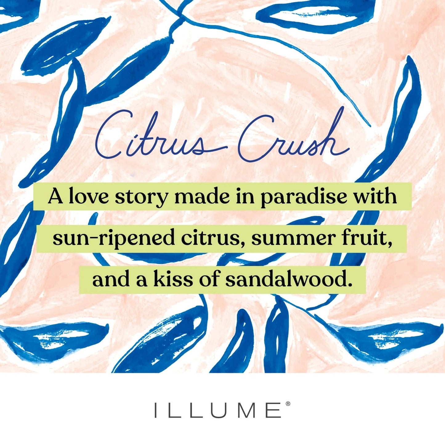 Citrus Crush Fleur Tin Candle