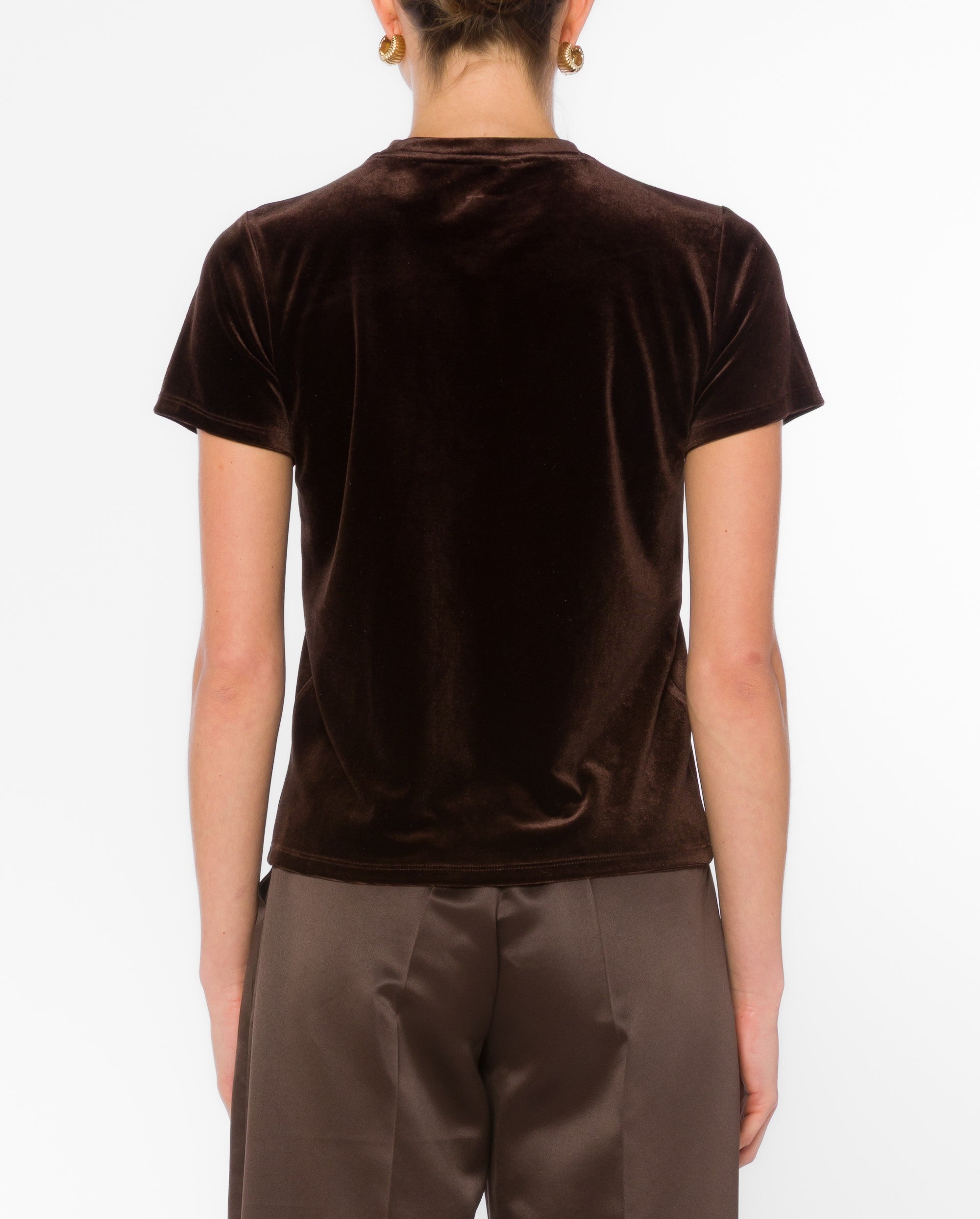 Velvet Heart | Meesha Cap Sleeve Velvet Top