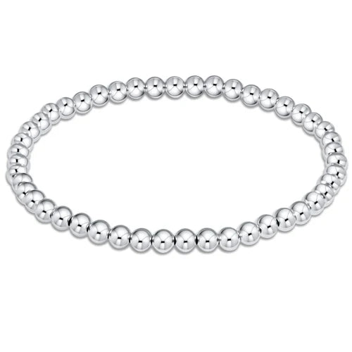 classic sterling 4mm bead bracelet by enewton