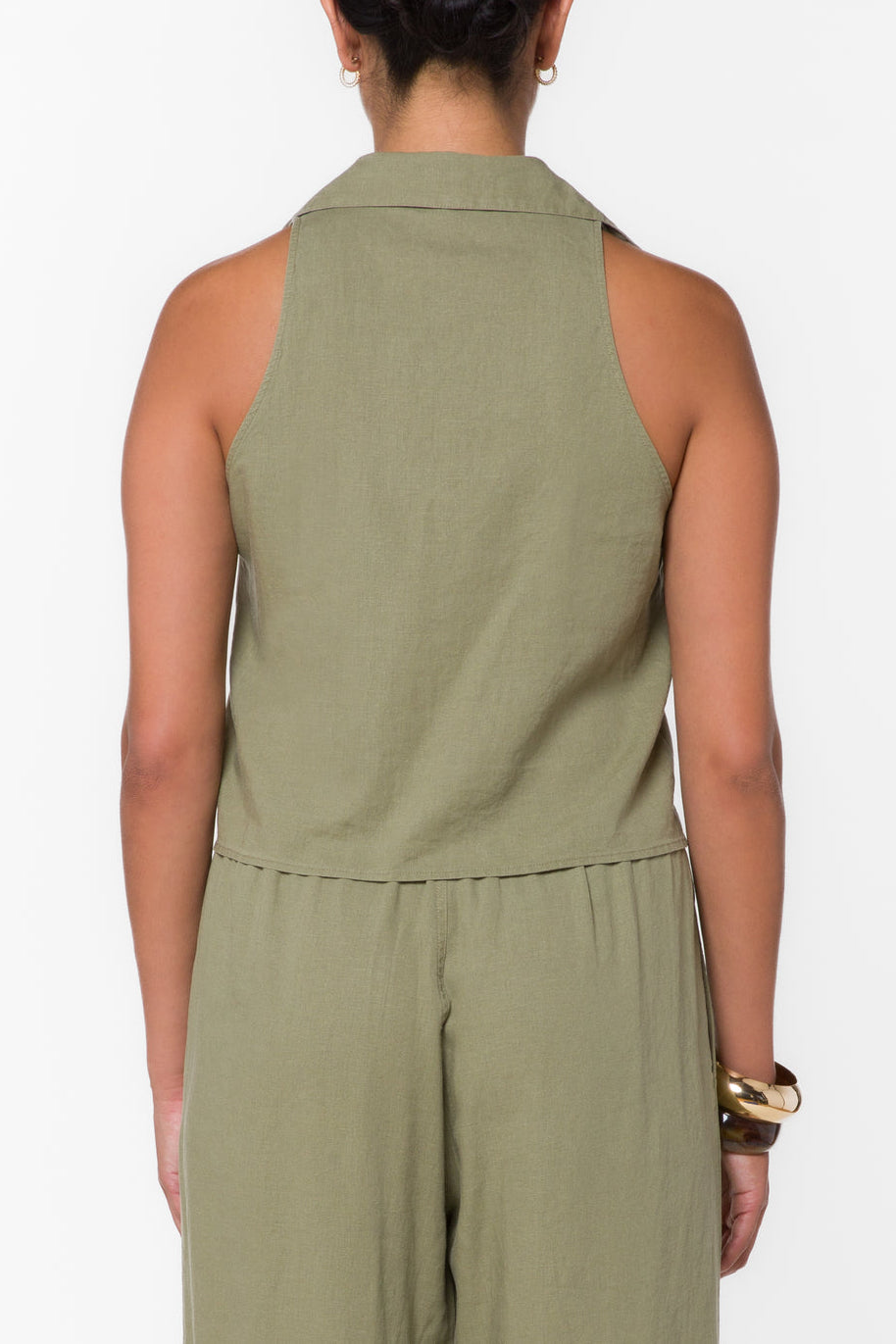 Velvet Heart | Roselle Olive Top