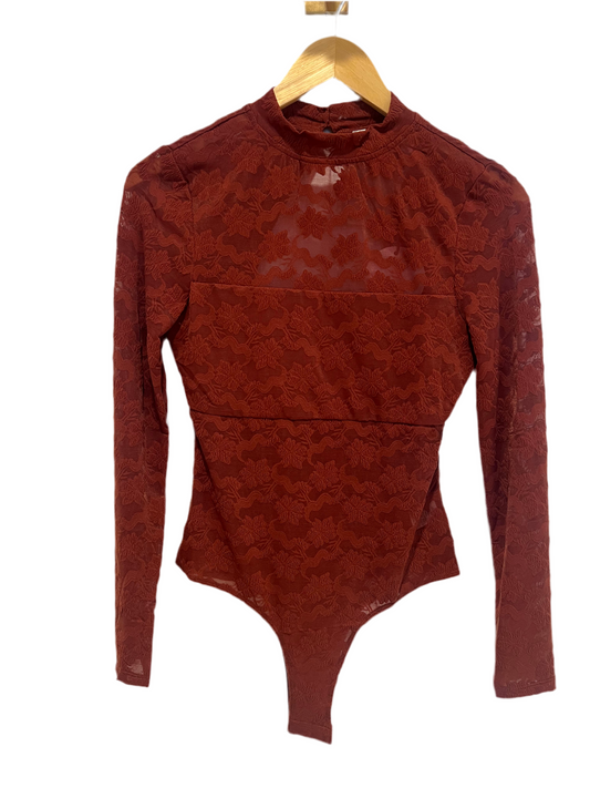 The Seraphina Long-Sleeve Lace Bodysuit