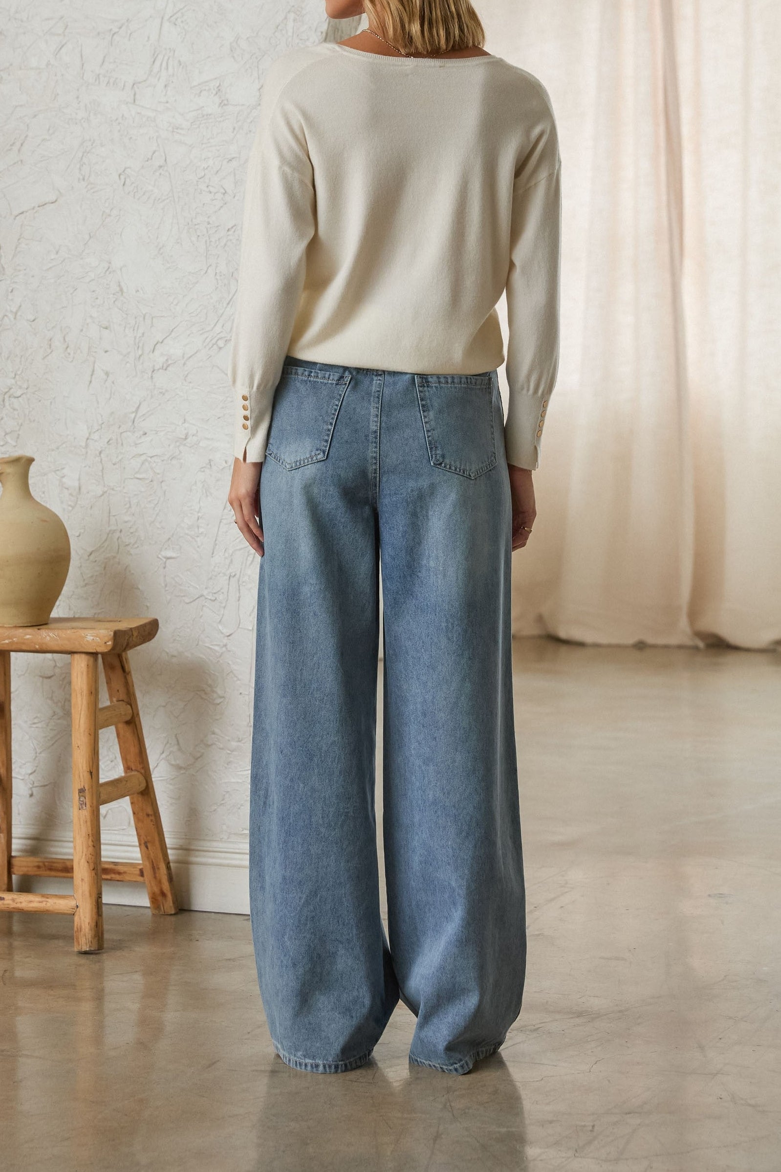Drew Washed Denim Pants