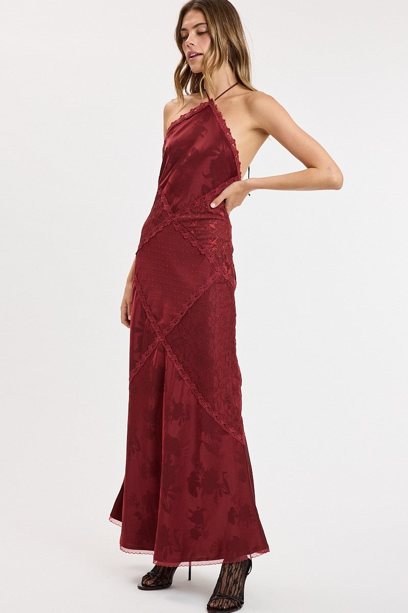 The Seraphina Lace Maxi Dress