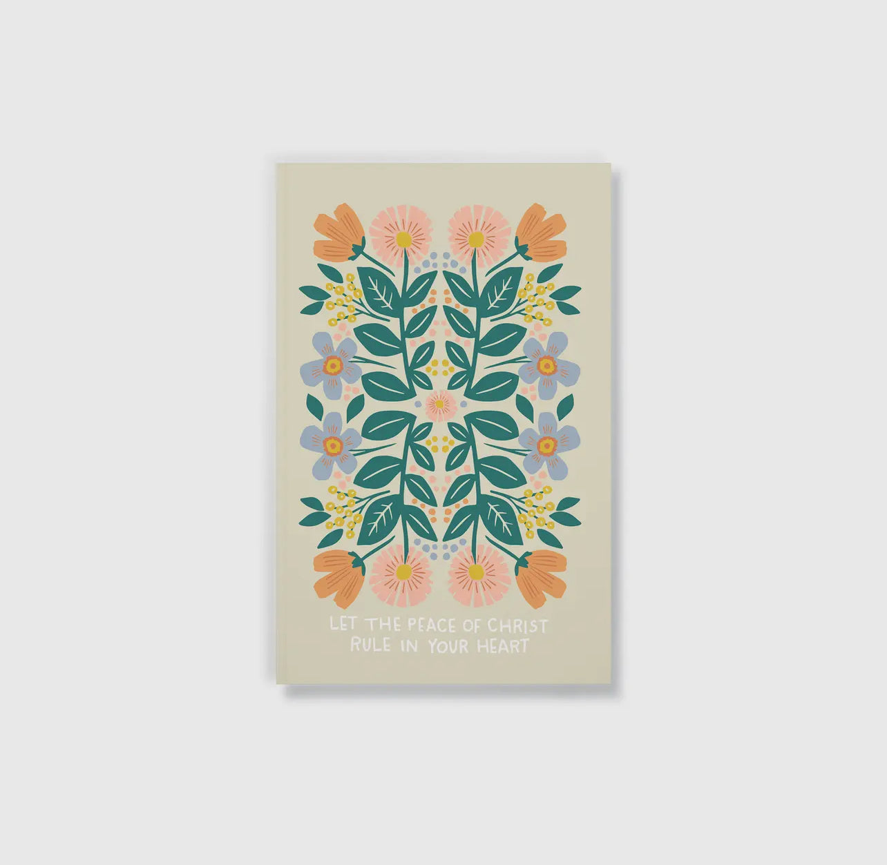 Faithful Floral Layflat Journal Notebook