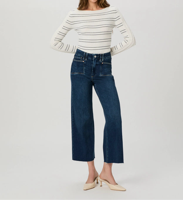 Paige Anessa Wide Leg Jean