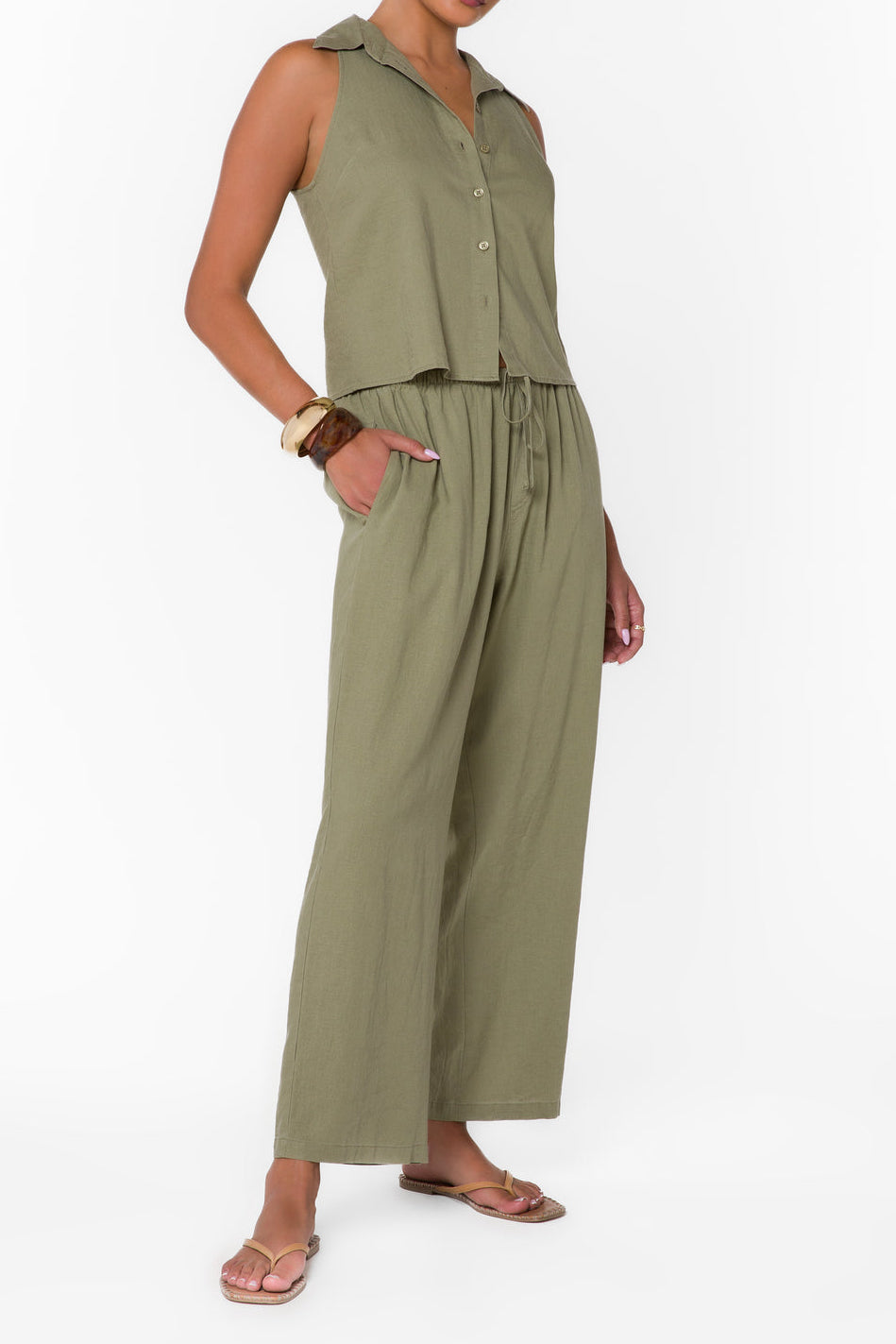 Velvet Heart | Roselle Olive Top