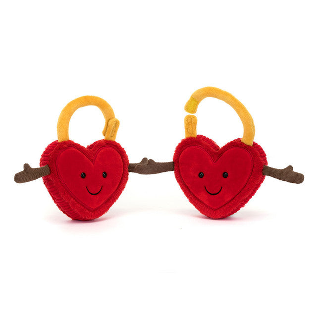 Amuseables Val & Tina Love Locks By Jellycat