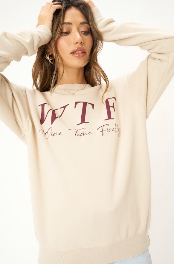 Wtf Sweatshirt By Project Social T