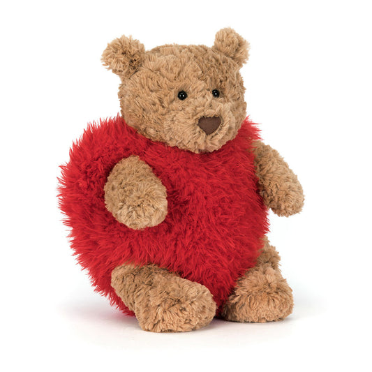 Bartholomew Bear 'Heartthrob' By Jellycat