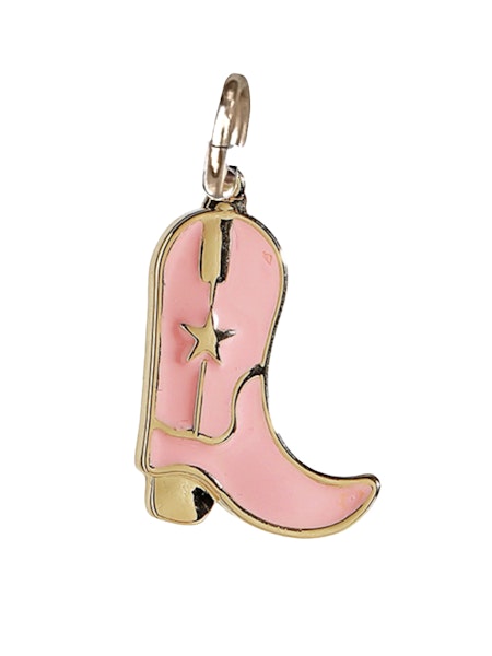 Large Pink Boot Charms